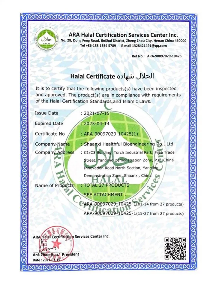 ARA Halal Certification